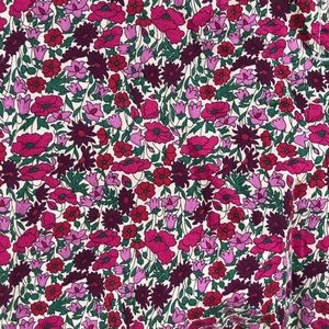 Liberty Art fabrics for J. Crew button down floral blouse